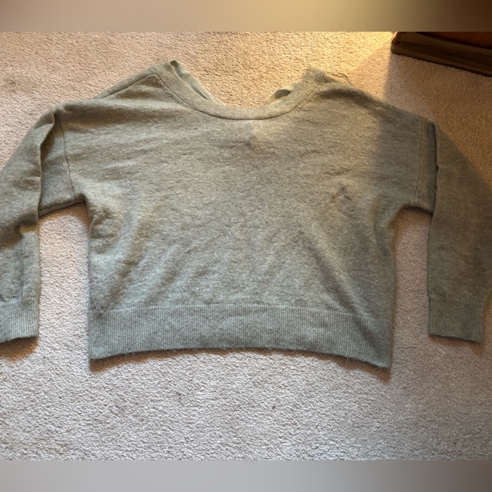 Primark Gray Crew Neck Sweater